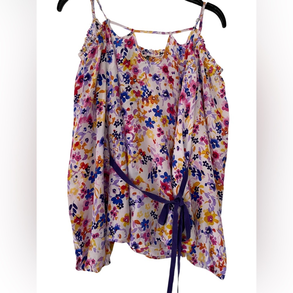 Guess by Marciano Summer Floral Pattern Blouse - Size S